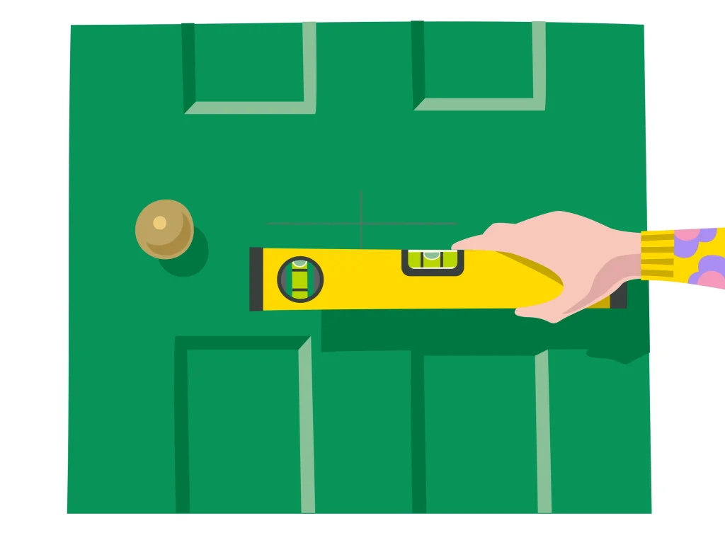 How to Fit a Letterbox: Marking the Centre Point - Doors & More