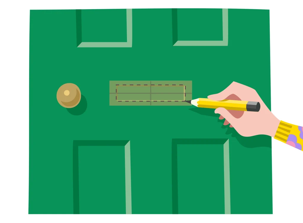 How to Fit a Letterbox: Outlining the Opening - Doors & More