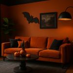 Halloween-Inspired Interior Design with 8 Spooky Colour Palettes